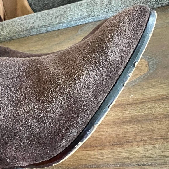 Coach Patricia Suede Ankle Boots Size 9 - Picture 9 of 10